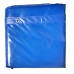 Xtarps -  10 x 24 - Blue Color 18oz Heavy Duty WaterProof Vinyl Trailer Tarp with 10 pcs 9" Rubber Bungee