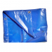 Xtarps -  10 x 24 - Blue Color 18oz Heavy Duty WaterProof Vinyl Trailer Tarp with 10 pcs 9" Rubber Bungee