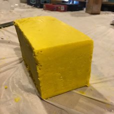 SmellGood - Totally Natural, Pure & Unrefined African Shea Butter, 20 KG (44.09LB) Box, Yellow Color