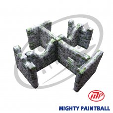 scenario bunker - Walls  Combo 02 - Doule H Shape 