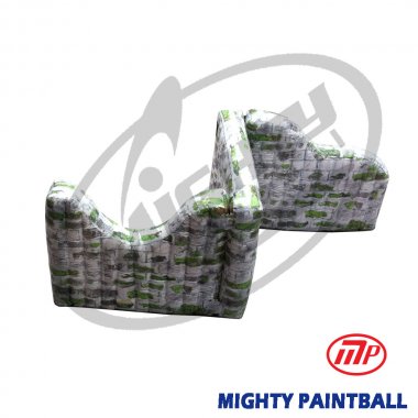 scenario bunker - Walls  Combo 05- Zig Shape 