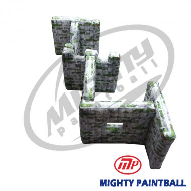 scenario bunker - Walls  Combo 06- Zigzag Shape 