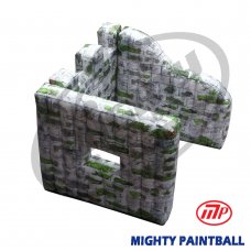 scenario bunker - Walls  Combo 09- Horse Shoe Shape 